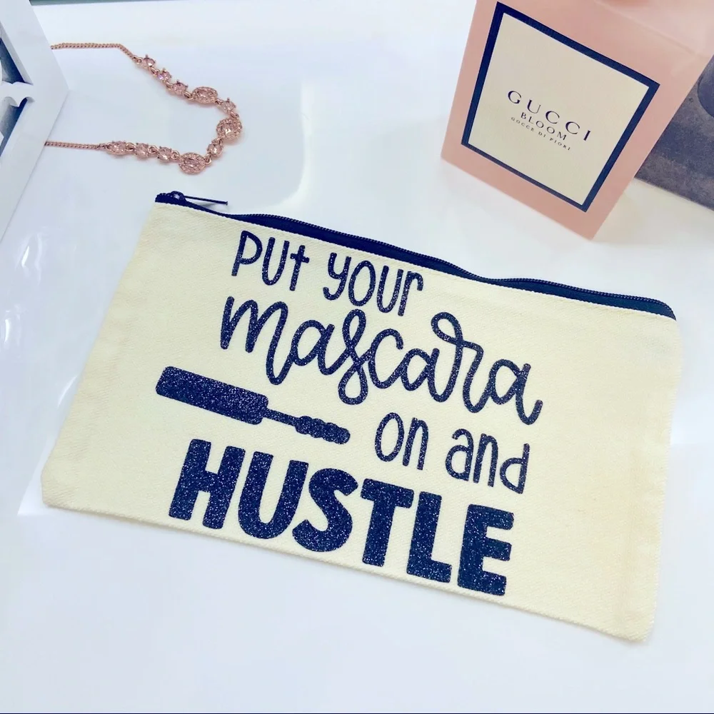 Mascara Cosmetic Zipper Bag‎